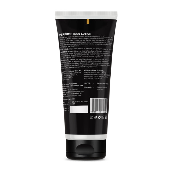 CEO MAN Perfume Body Lotion - 200ml - Image 7 - Indicrest