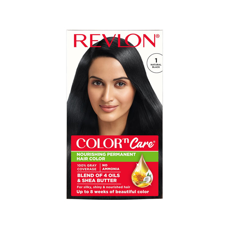 Revlon Color N Care Hair Color, 1 Natural Black - Buy from Indicrest