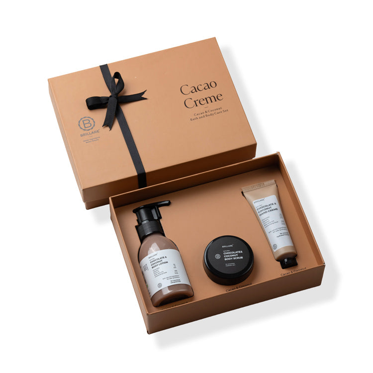Brillare CACAO CREME GIFT KIT (PACK OF 3) - Image 2 - Buy from Indicrest