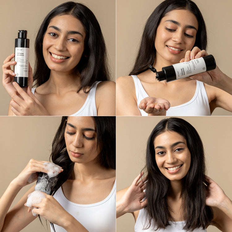 Brillare Caffeine Shampoo For Reducing Hair Loss and Breakage, 200ml - Image 5 - Buy from Indicrest