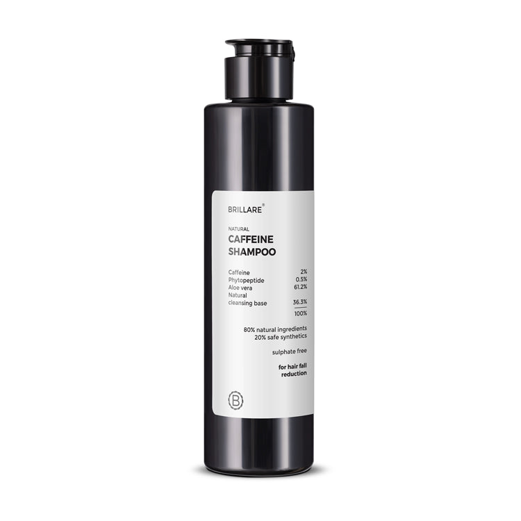 Brillare Caffeine Shampoo For Reducing Hair Loss and Breakage, 200ml - Image 8 - Buy from Indicrest