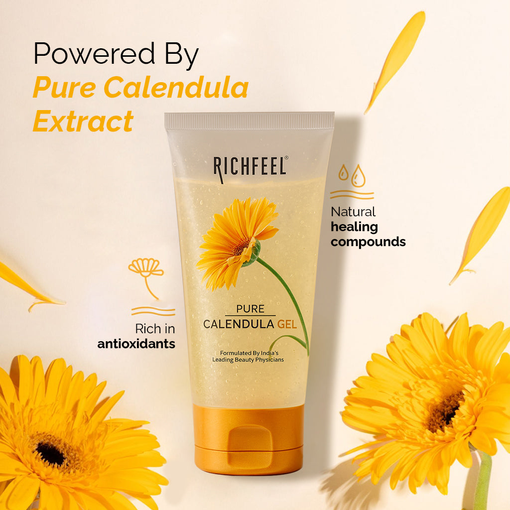 Richfeell Pure Calendula Gel 100G - Image 4 - Buy from Indicrest