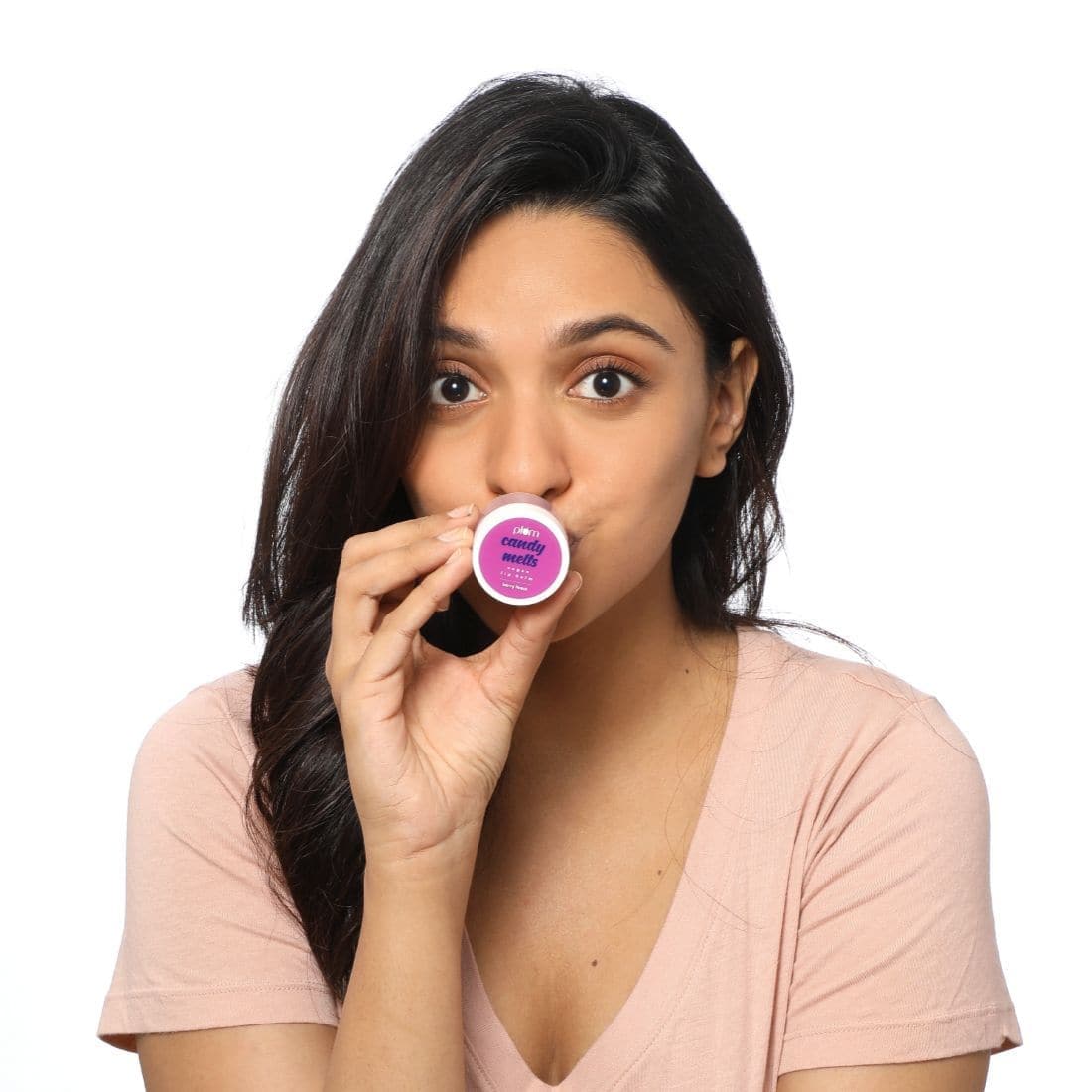 Plum Candy Melts Vegan Lip Balm | Berry Feast | Nourishes & Protects | Sheer-Tint | Velvety Smooth, 12g