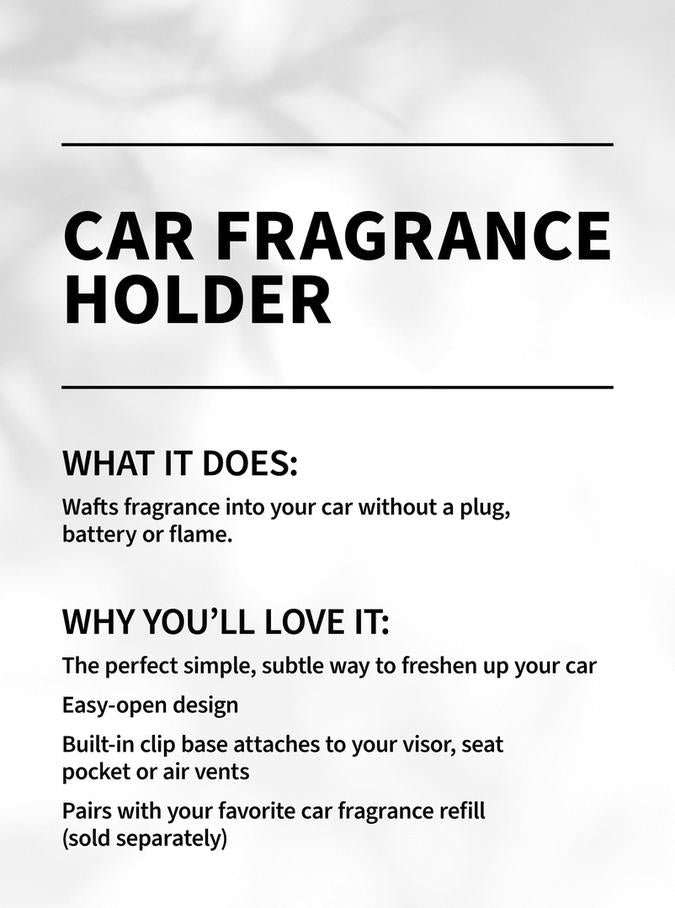 Bath & Body Works Leaves Car Fragrance Holder, 1 pcs