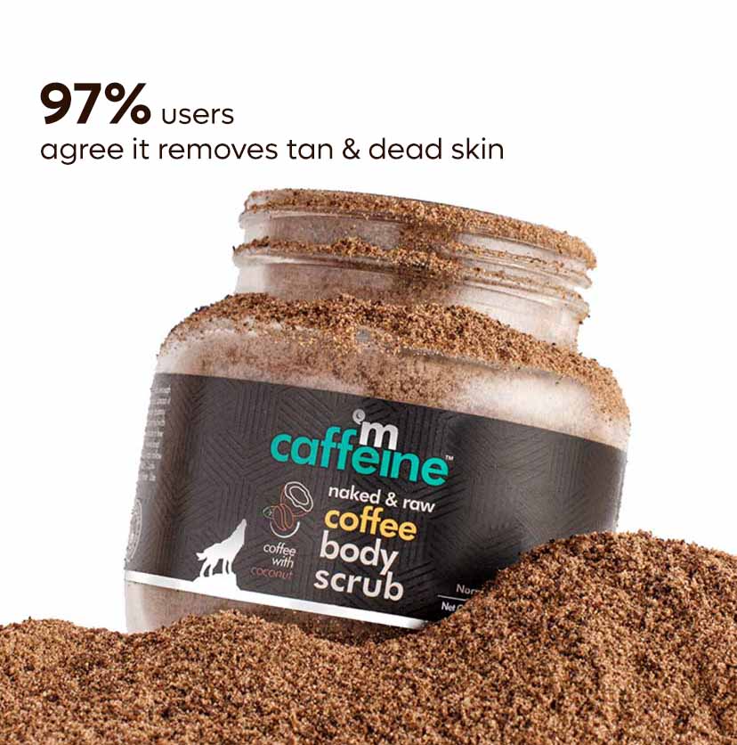 Mcaffeine Coffee Body Scrub, 100g - Buy from Indicrest