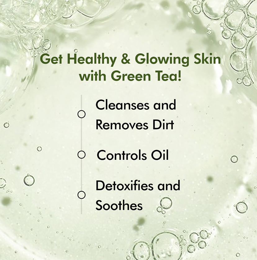 Mcaffeine Green Tea Face Wash with Vitamin C & Hyaluronic Acid, 100ml - Image 3 - Buy from Indicrest