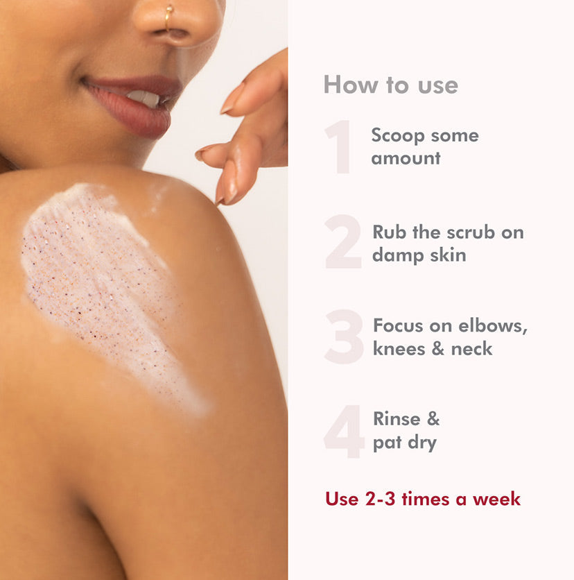 Mcaffeine Moisturizing & Creamy Coffee Body Scrub with Berries, 200g - Image 5 - Buy from Indicrest