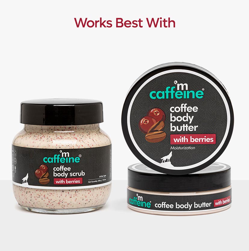Mcaffeine Moisturizing & Creamy Coffee Body Scrub with Berries, 200g - Image 6 - Buy from Indicrest