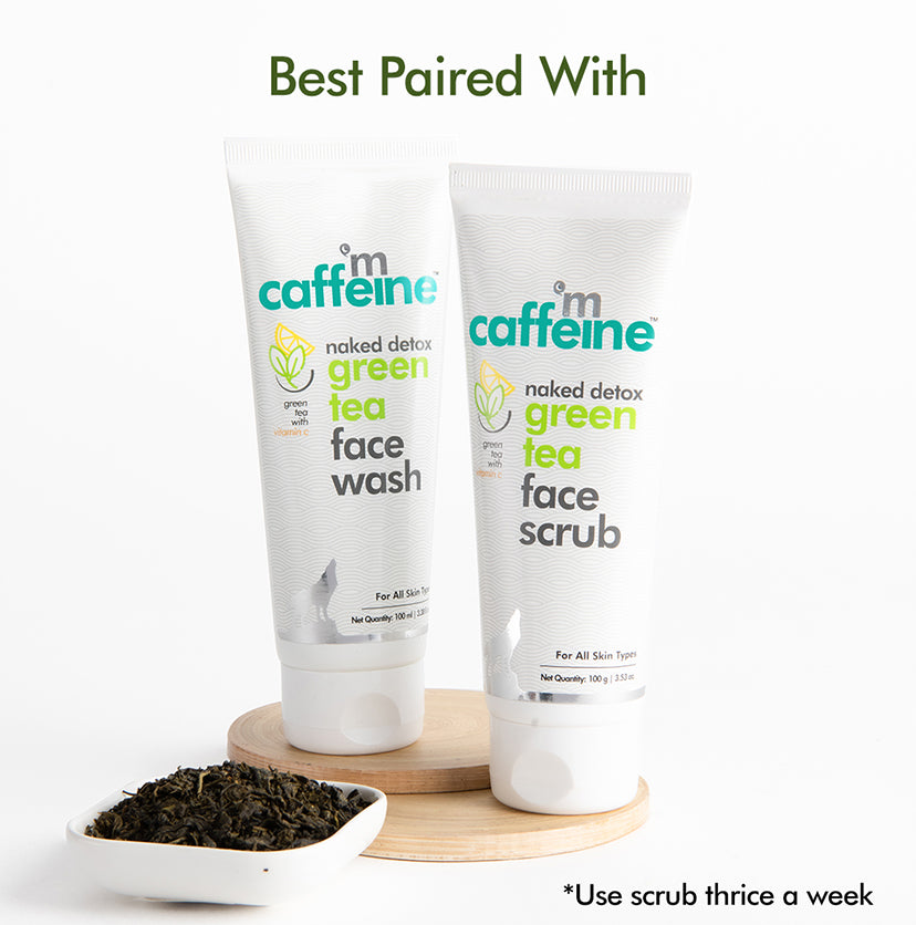 Mcaffeine Green Tea Face Wash with Vitamin C & Hyaluronic Acid, 100ml - Image 6 - Buy from Indicrest