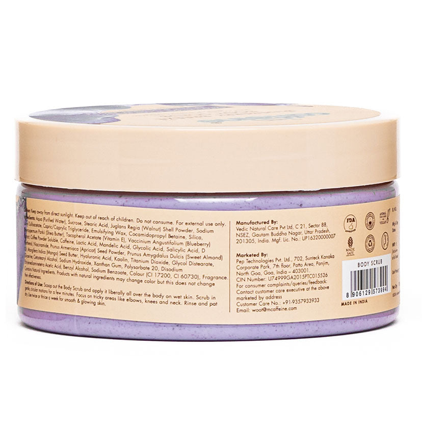 Mcaffeine Blueberry Breeze Body Scrub, 175g - Image 10 - Buy from Indicrest
