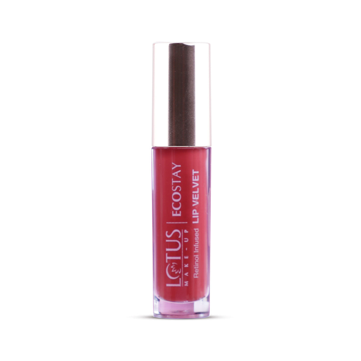 Lotus Herbals Make-up Ecostay Lip Velvet Matte Lip Color with Retinol, VELVET ROUGE ELMO4