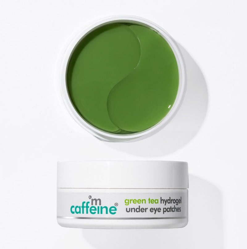 Mcaffeine Green Tea & 1% Caffeine Hydro gel Under Eye Patches,  30 pairs - Buy from Indicrest