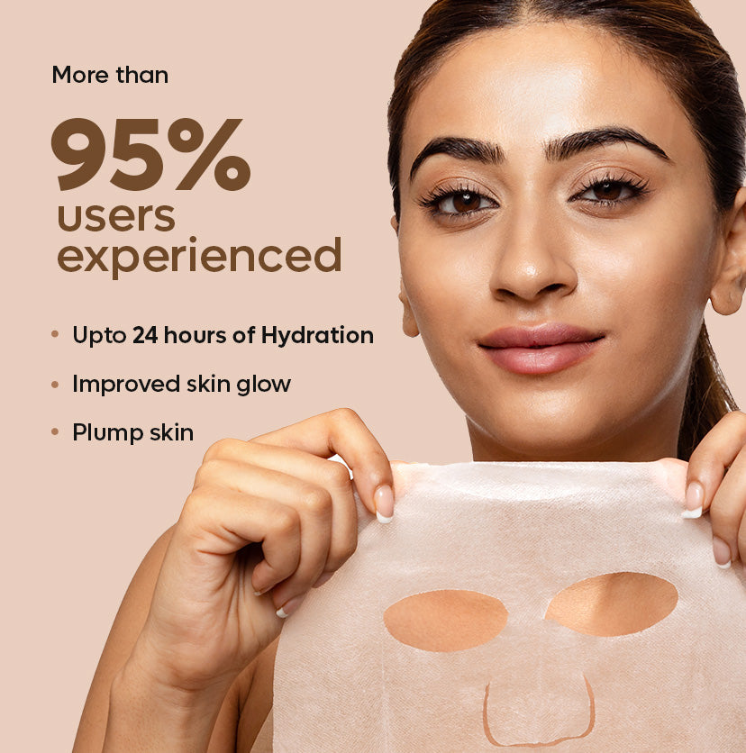 Mcaffeine Hyaluronic Acid Coffee Sheet Mask for Hydration Burst, 20g - Image 2 - Buy from Indicrest
