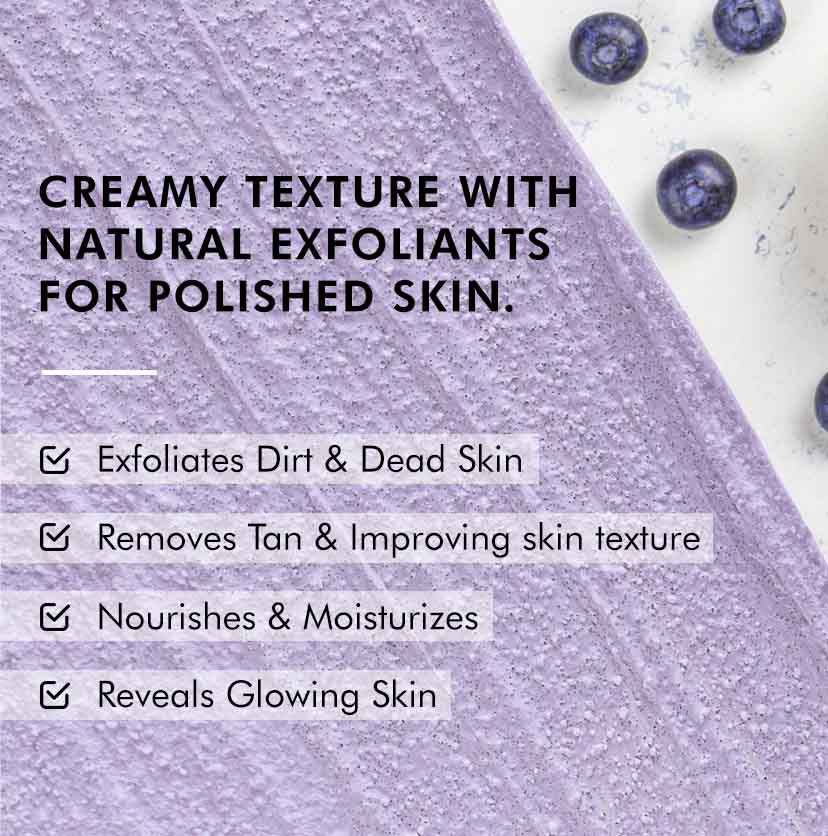 Mcaffeine Blueberry Breeze Body Scrub, 175g - Image 2 - Buy from Indicrest