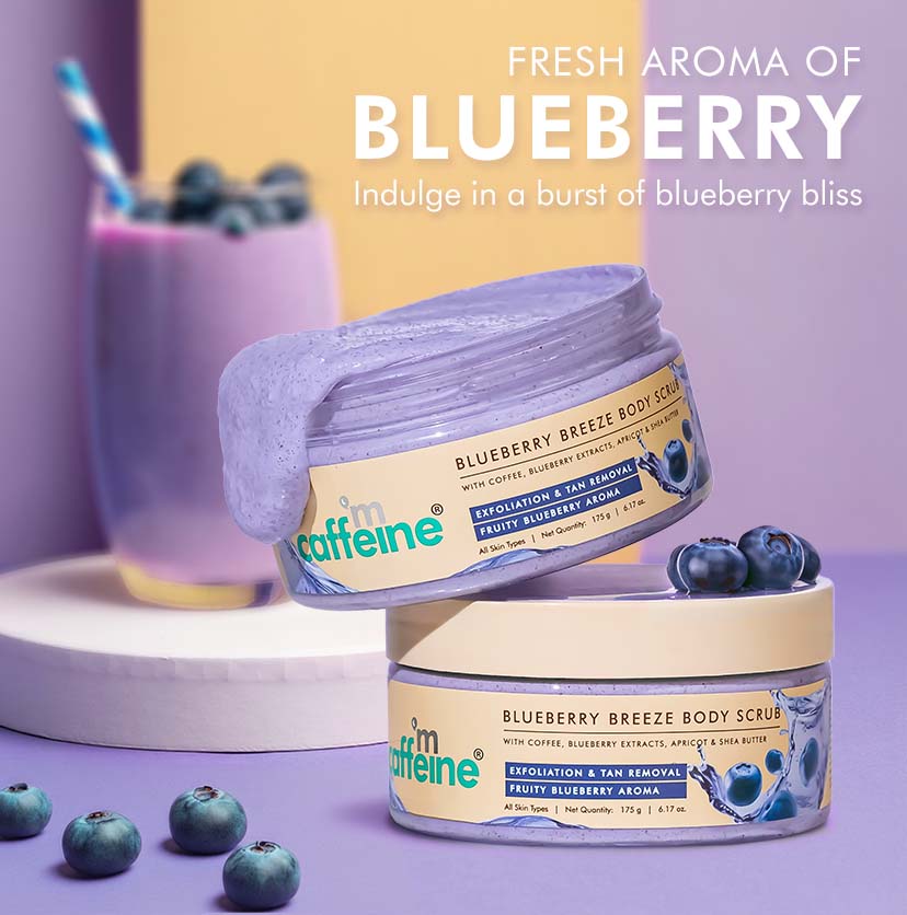 Mcaffeine Blueberry Breeze Body Scrub, 175g - Image 3 - Buy from Indicrest