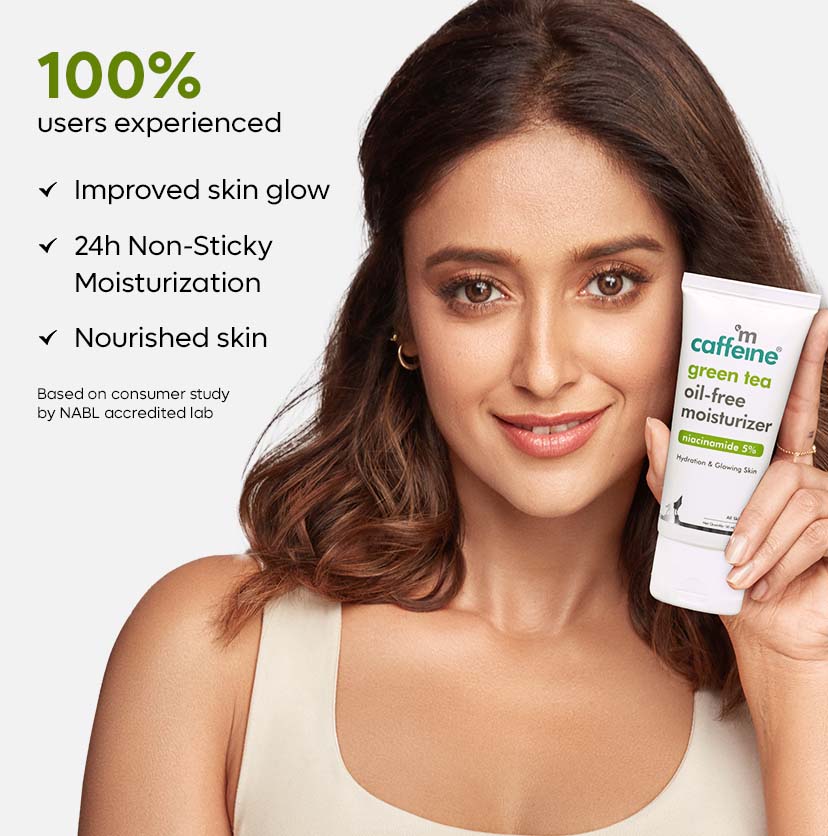 Mcaffeine Green Tea Oil-Free Moisturizer with 5% Niacinamide, 50ml - Image 4 - Buy from Indicrest