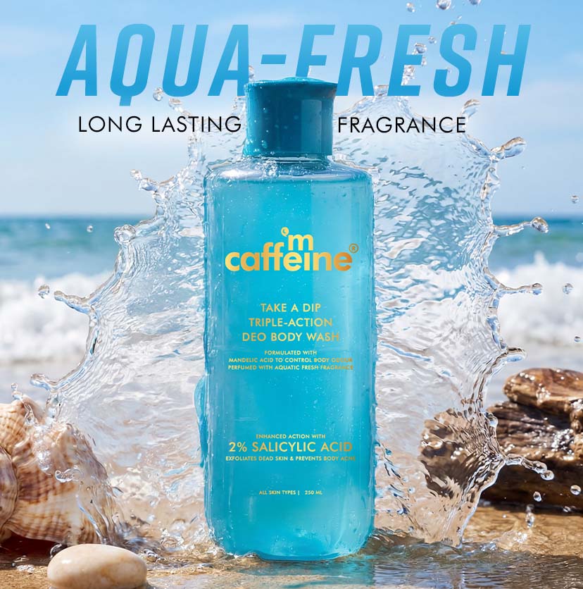 Mcaffeine 2% Salicylic Acid, 3-in-1 Perfume & Odour Control Body Wash, 250ml - Image 5 - Buy from Indicrest