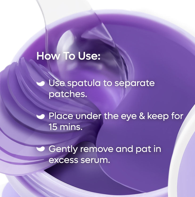 Mcaffeine Black Tea Complex™ Hydro gel Under Eye Patches, 15 Pairs - Image 6 - Buy from Indicrest