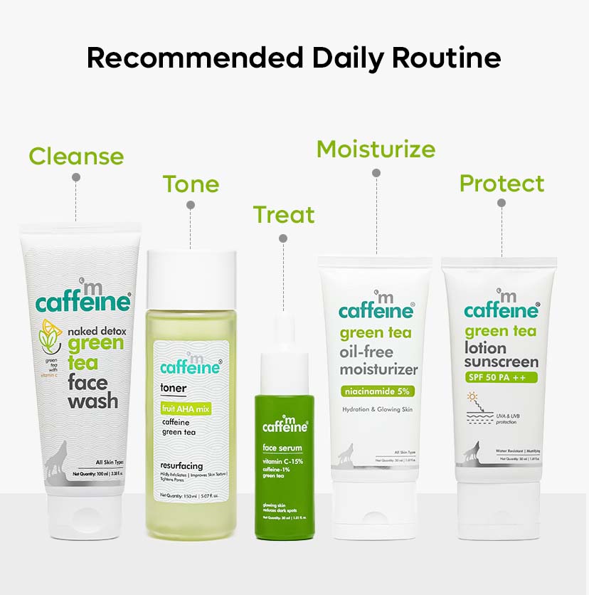Mcaffeine Green Tea Oil-Free Moisturizer with 5% Niacinamide, 50ml - Image 6 - Buy from Indicrest