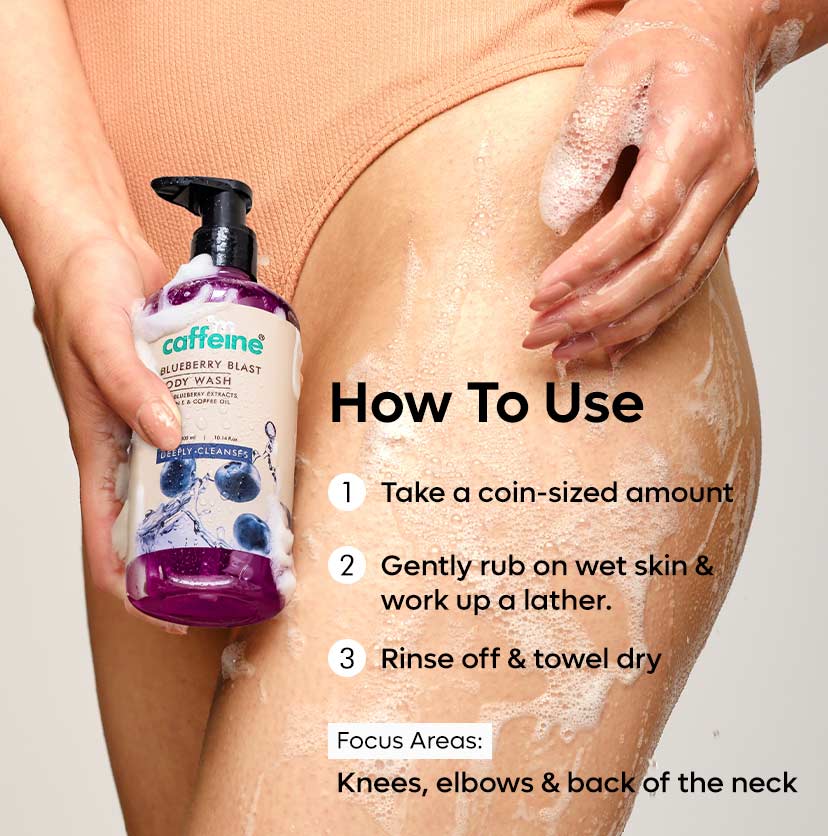 Mcaffeine Blueberry Blast Body Wash, 300ml - Image 8 - Buy from Indicrest
