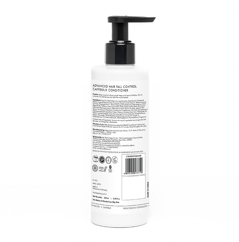 Mcaffeine Advanced Hair Fall Control Caffexil® Conditioner with Keratin, 250ml - Image 9 - Buy from Indicrest