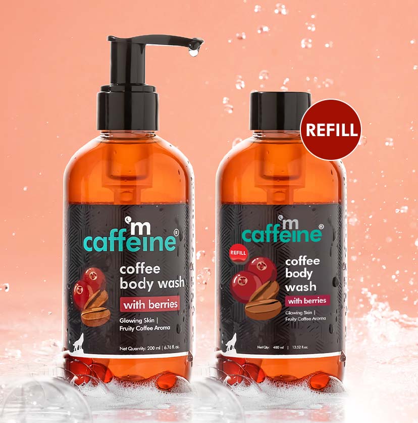 Mcaffeine Super Saver Berries Body Wash Combo, 2 x 400ml - Buy from Indicrest