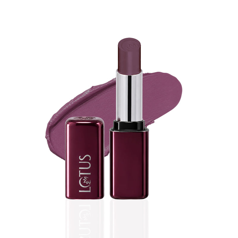 Lotus Herbals Make-up PROEDIT Luxe Matte Lipstick with Hyaluronic Acid, NUDE MIRAGE PLM04