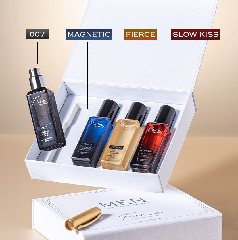 Mcaffeine Perfume gift Set for Men Curated by Women, 20ml x 4 - Image 2 - Buy from Indicrest