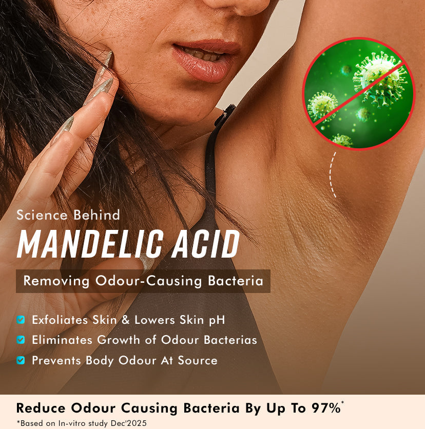 Mcaffeine 2% Salicylic Acid, 3-in-1 Perfume & Odour Control Body Wash, 250ml - Image 3 - Buy from Indicrest