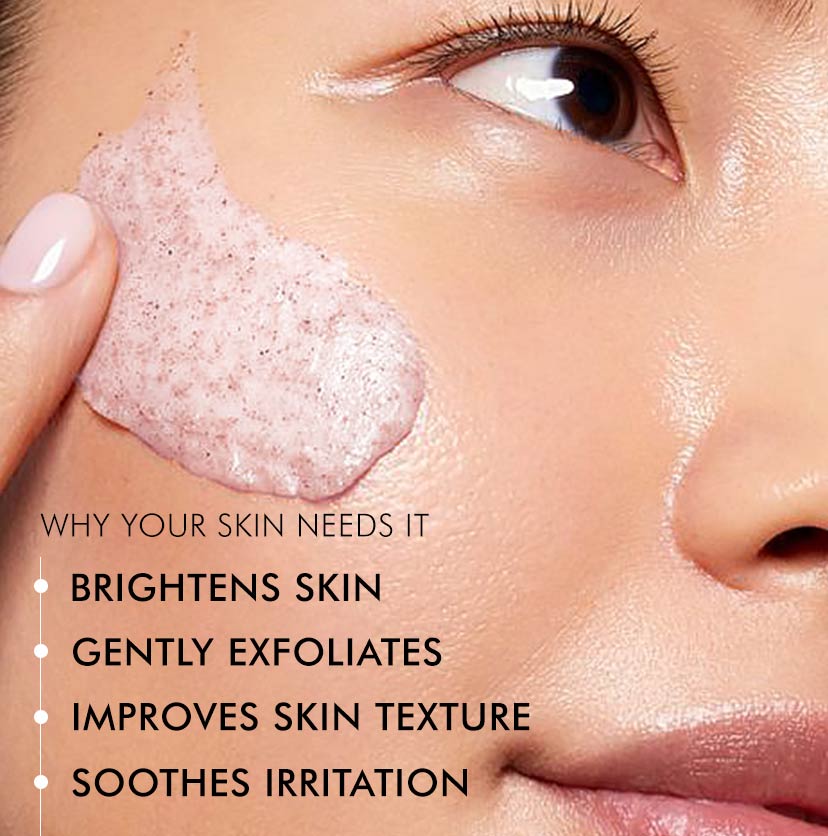 Mcaffeine Berries Brightening Coffee Face Scrub, 75g - Image 3 - Buy from Indicrest