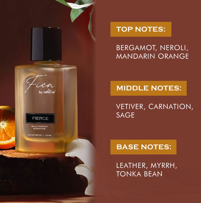 Mcaffeine Fierce Perfume for Men - Citrusy Scent, 100ml - Image 4 - Buy from Indicrest