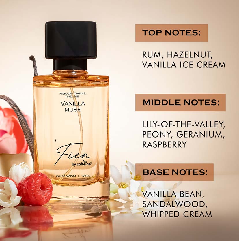 Mcaffeine Vanilla Muse Perfume for Women - Sweet Vanilla, 100ml - Image 4 - Buy from Indicrest