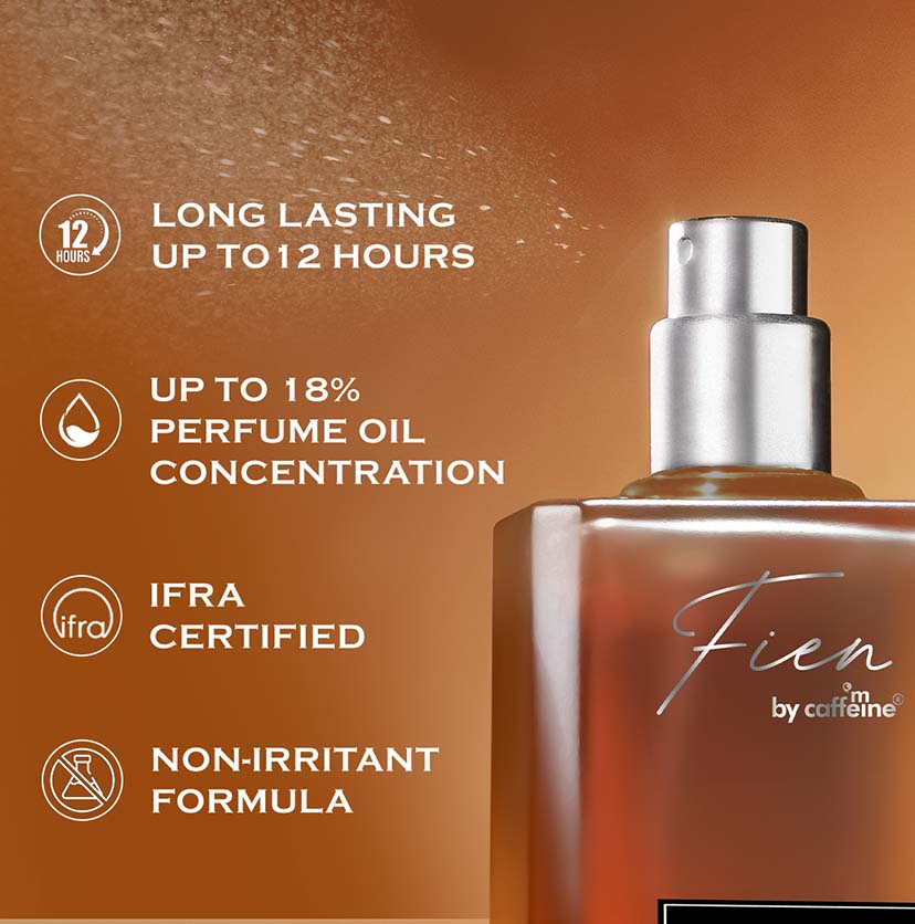 Mcaffeine Fierce Perfume for Men - Citrusy Scent, 100ml - Image 6 - Buy from Indicrest