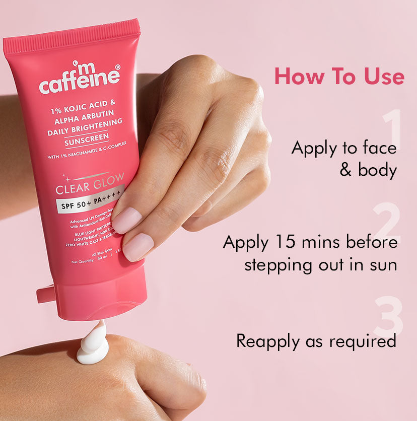 Mcaffeine Brightening Sunscreen for Dark Spots - SPF 50 PA ++++ - Image 8 - Buy from Indicrest