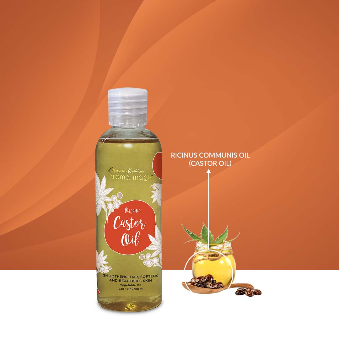 Aroma Magic Organic Castor Oil, 100ml - Image 4 - Buy from Indicrest