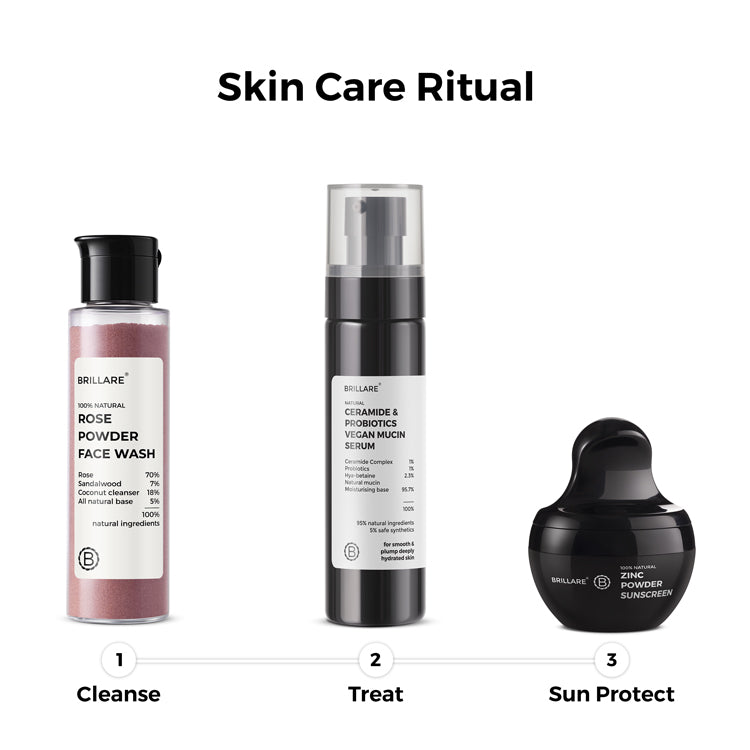 Brillare Mini Ceramide & Probiotics Probiotics Vegan Mucin Serum, 10ml - Image 8 - Buy from Indicrest
