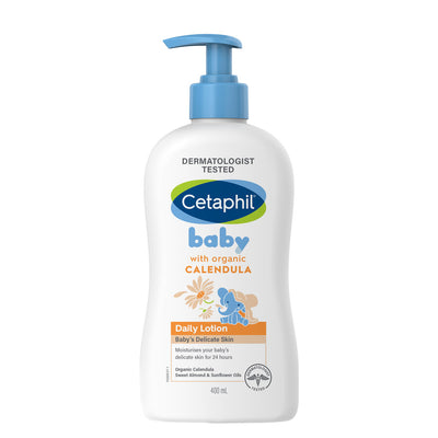Cetaphil Baby Daily Lotion With Organic Calendula, 400ml