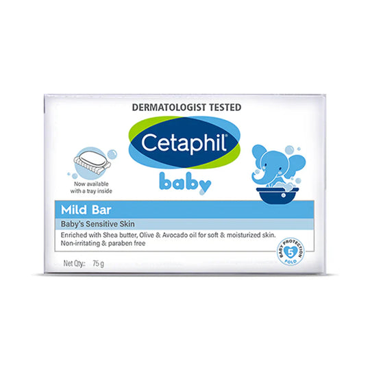 Cetaphil Baby Mild Bar 75gm - Indicrest Buy at Indicrest
