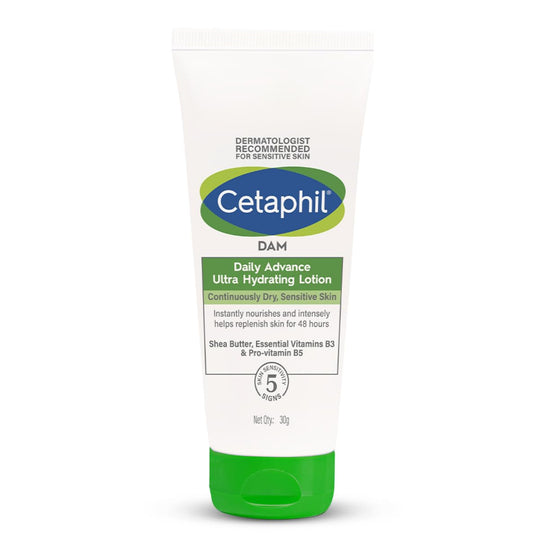 Cetaphil DAM Daily Advance Ultra-Hydrating Lotion, 30g - Indicrest Buy at Indicrest