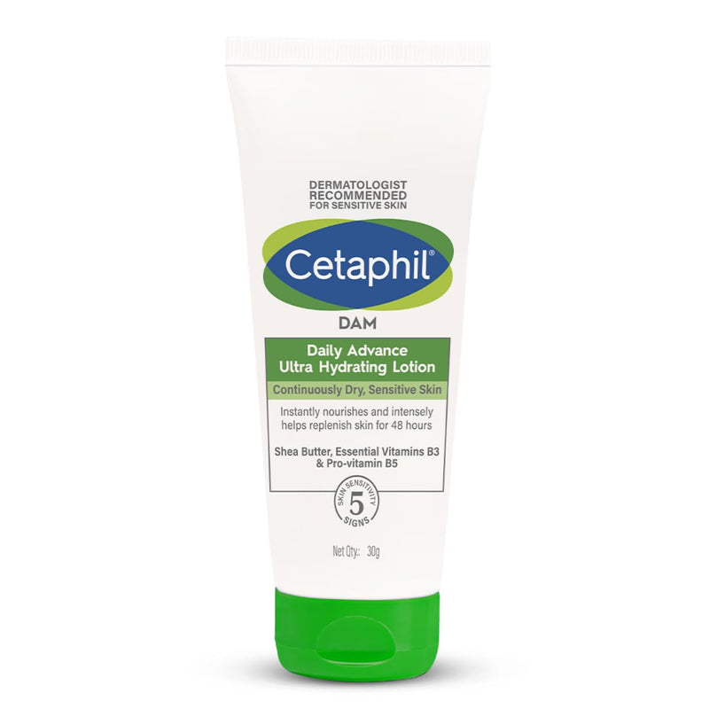 Cetaphil DAM Daily Advance Ultra-Hydrating Lotion, 30g - Indicrest Buy at Indicrest