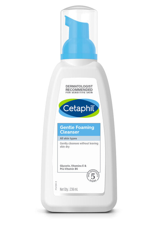 Cetaphil Gentle Foaming Cleanser, 236ml - Indicrest Buy at Indicrest