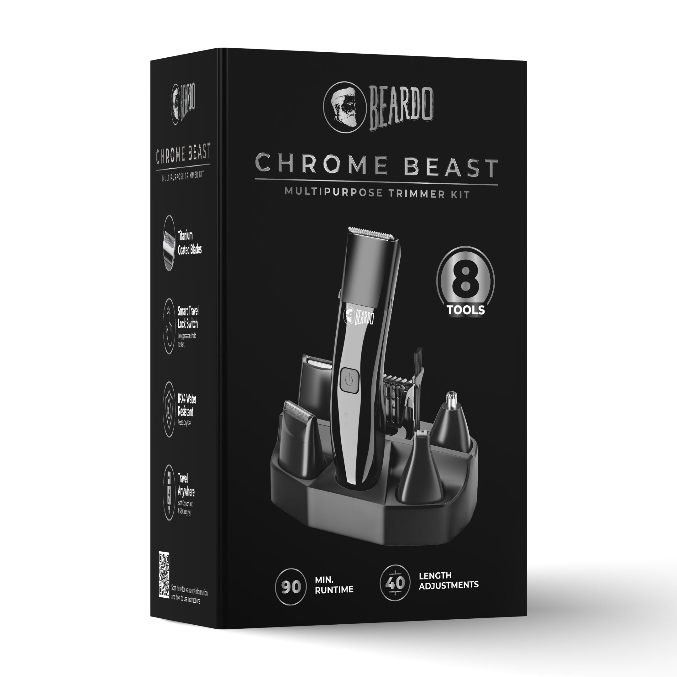 Beardo Chrome Beast Grooming Kit - Image 11 - Buy from Indicrest