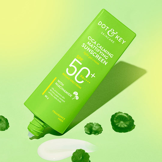 Dot & Key Cica + Niacinamide Matte Sunscreen SPF 50+ PA++++, 80g Buy at Indicrest