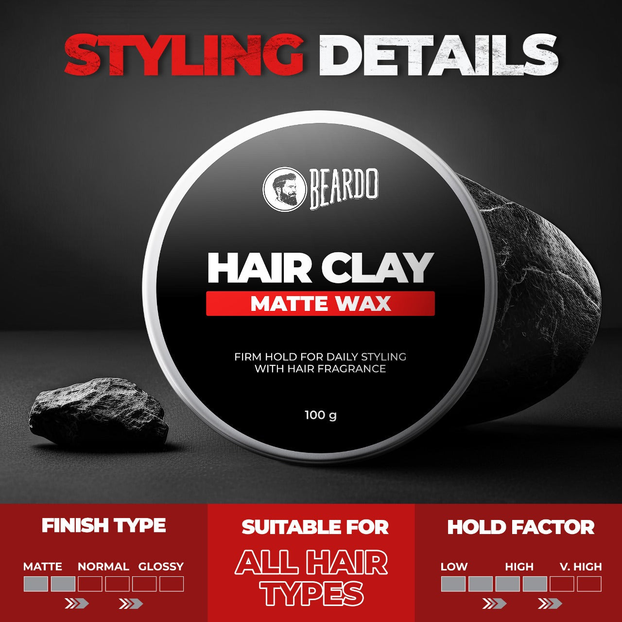 Beardo Matte Hair Combo - Image 3 - Buy from Indicrest