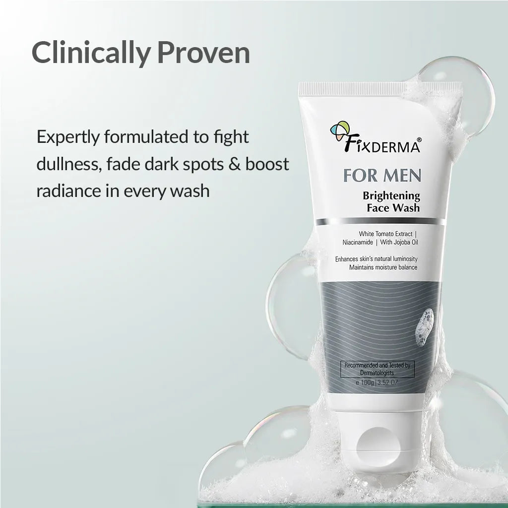Fixderma FOR MEN Brightening Face Wash, 100g - Image 5 - Buy from Indicrest