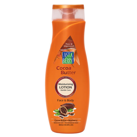 Astaberry Cocoa Butter Body Lotion | Body Lotion for dry skin 300ml - Buy from Indicrest