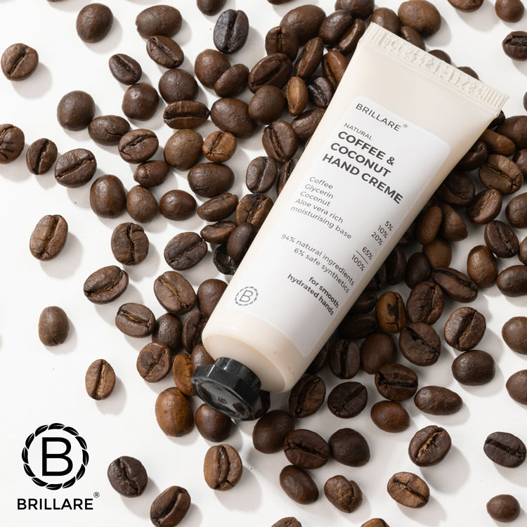 Brillare Coffee & Coconut Hand Creme for Energized & Moisturised Skin, 30g - Image 6 - Buy from Indicrest