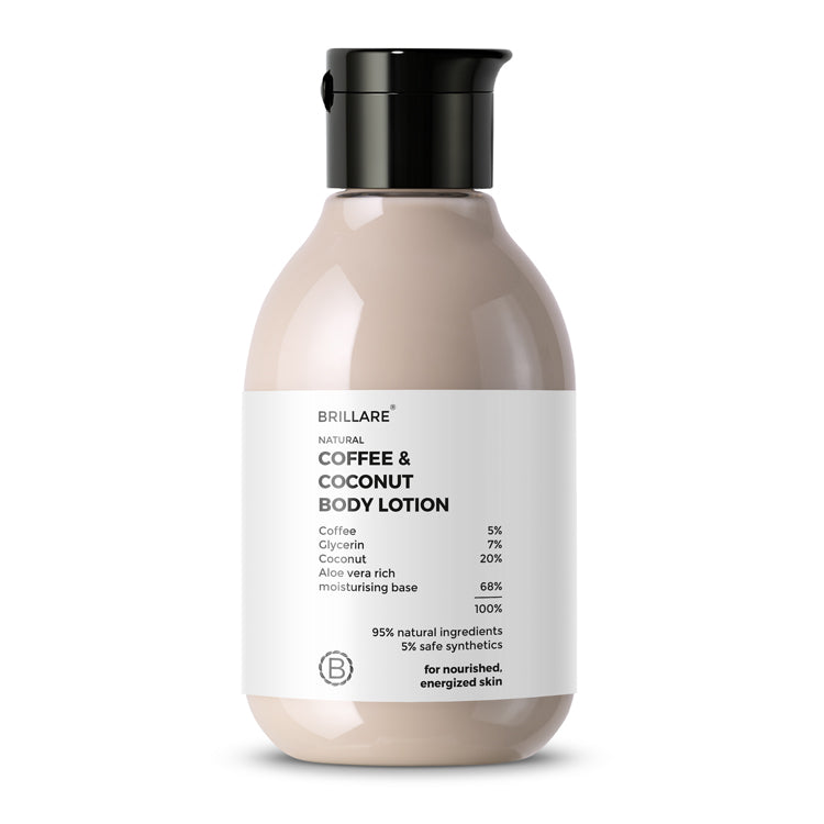 Brillare Coffee & Coconut Body Lotion for Energized & Moisturised Skin, 200ml - Image 6 - Buy from Indicrest