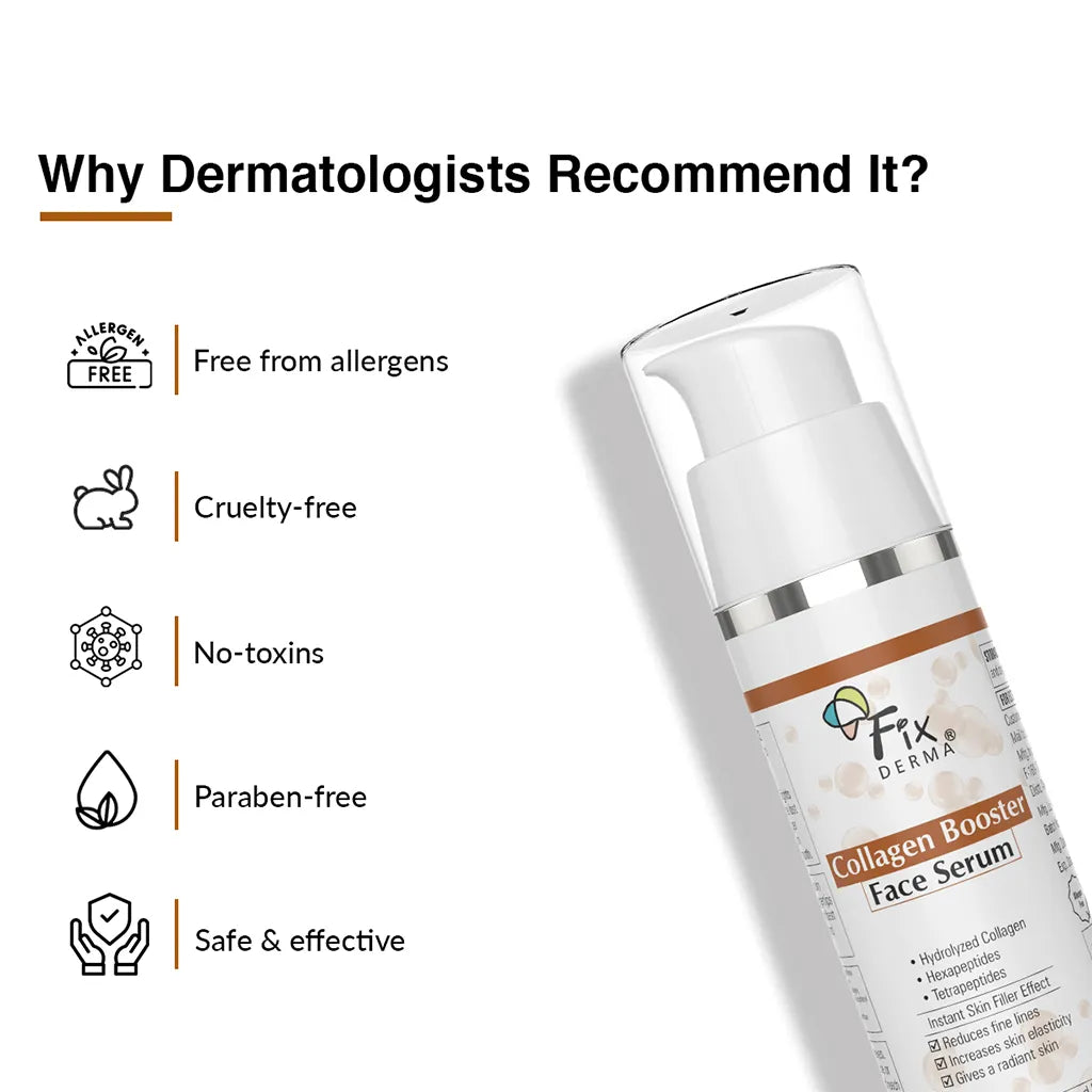 Fixderma Collagen Booster Face Serum | Fights Early Signs of Ageing for a Youthful Glow, 15g - Image 5 - Buy from Indicrest