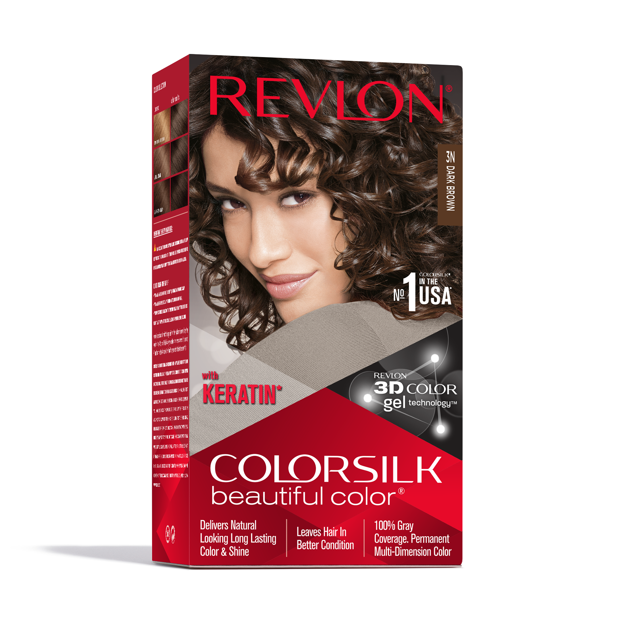 Revlon Colorsilk Beautiful Color Permanent Hair Dye, Dark Auburn 3R - Image 11 - Buy from Indicrest